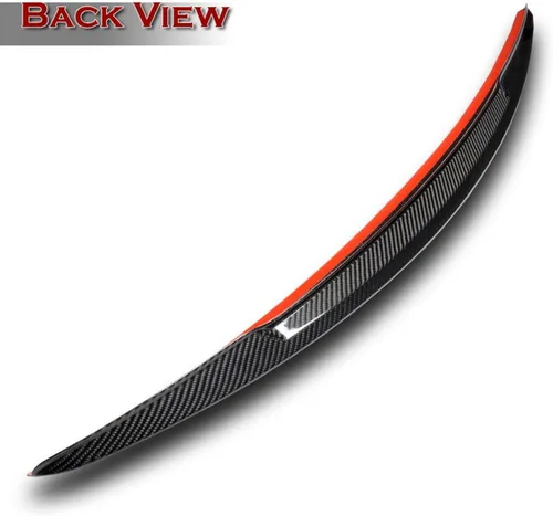 Vista 4 de W-POWER, Puerta de elevación trasera para maletero compatible con Mazda MX5 Miata 2016-2021, 2017 2018 2019 2020, estilo STP, fibra de carbono real