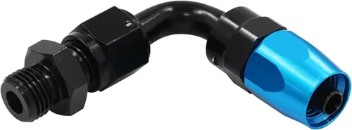 Vista 7 de Kit de regulador de presión de combustible EFI universal ajustable con manómetro de presión de combustible de 0-160 psi y kit de conectores de Azul