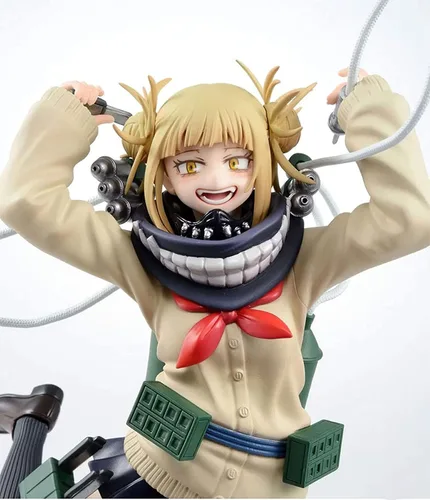 Vista 3 de Figura MHA Himiko Toga, figura MHA de personajes de dibujos animados de anime, estatua coleccionable, figura de modelo, estatua de PVC