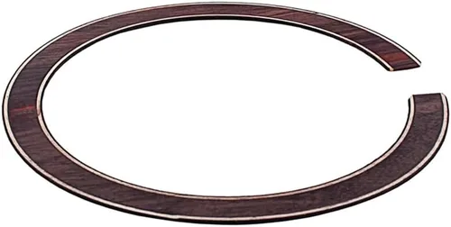 Vista 7 de Healifty - Tiras curvadas para guitarra acústica de 5.21 pulgadas, incrustaciones de madera laminada para accesorios populares y clásicos