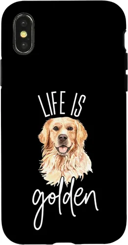 Vista 5 de Funda para iPhone 17 con diseño Golden Retriever para amantes de los perros y padres de mascotas