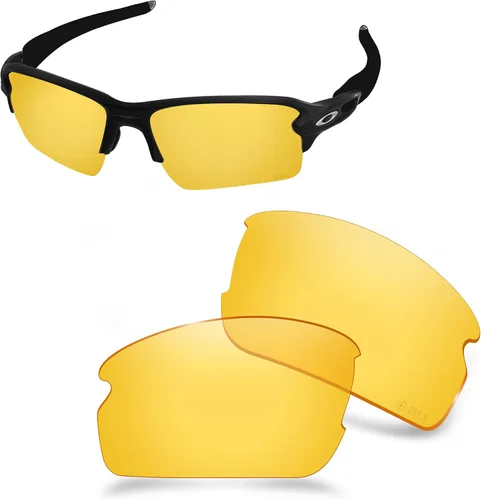 Vista 13 de ANSI Z87.1 Replacement Lenses for Oakley Flak 2.0 XL OO9188 Sungalss Azul Capri