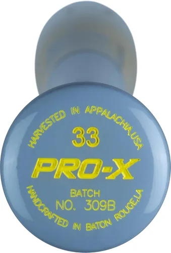 Vista 2 de MARUCCI TVT-Puck PRO - Bate de madera de arce adulto exclusivo gris/amarillo brillante