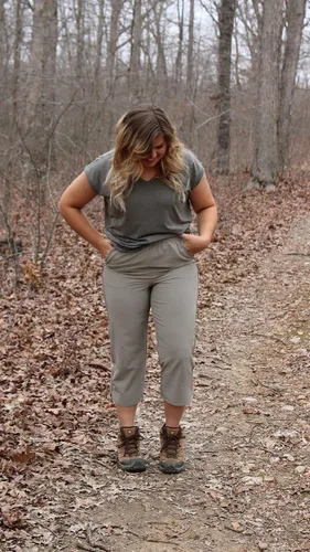 Vista 7 de RBX Active - Pantalones de tejido elástico para mujer, de ajuste relajado, ligeros, de secado rápido, con bolsillos