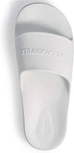 Vista 4 de KARL LAGERFELD Men's Raised Logo Eva Pool Slide Sandal