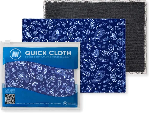 Vista 29 de Microfiber Wholesale Paños de limpieza rápida para gafas, 8 x 8, astrología, paquete de 1 con funda, limpiador de lentes de doble cara para lentes