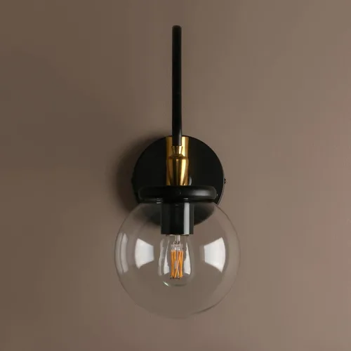 Vista 6 de Pathson Lámpara de pared industrial con brazo oscilante, lámpara de tocador de pared ajustable para baño, lámpara de pared cableada para mesita