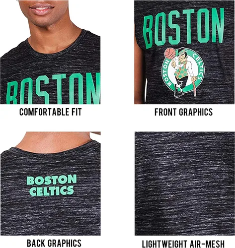 Vista 5 de Ultra Game Youth NBA Official Standard Poly AIR MESH Muscle Tank