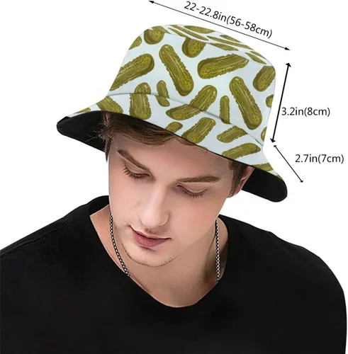 Vista 3 de Sombrero de pescador, sombreros de verano, viajes, playa, protección UV, plegable, para hombres, mujeres, adolescentes