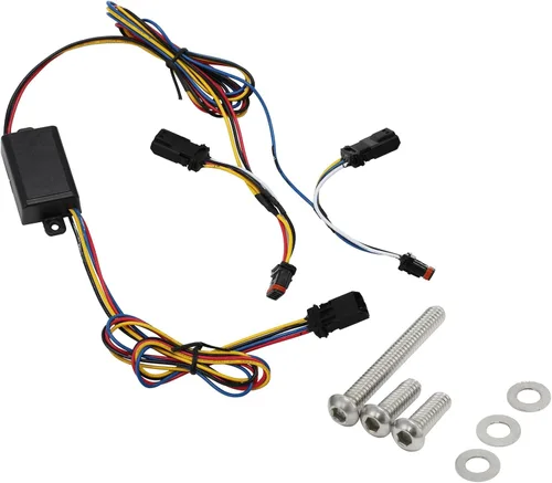 Vista 4 de TCT-MOTORPARTS Luz de ajuste de parabrisas para Harley Touring Tri Glide Ultra Limited 2014-2023
