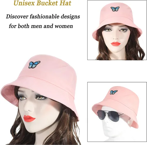 Vista 304 de ZLYC Gorra de pescador bordada de moda unisex para hombres y mujeres