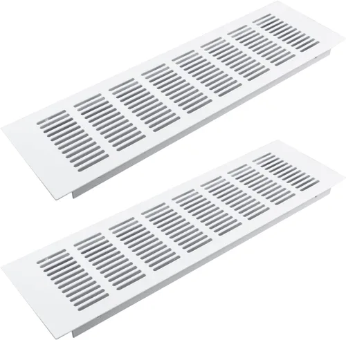 Vista 17 de Geesatis Cubiertas de Ventilación de Aire para Piso, Gabinete, Pared, Techo – Rejilla de Aluminio de Servicio Pesado Resistente a la Oxidación