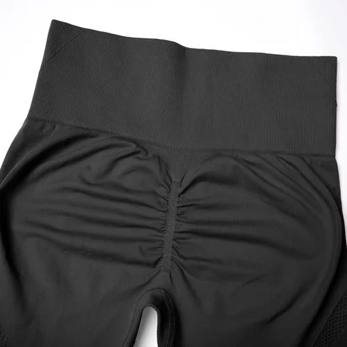 Vista 6 de OMKAGI - Leggings levanta glúteos para mujer pantalones deportivos de yoga con diseño de tiro alto y sin costuras