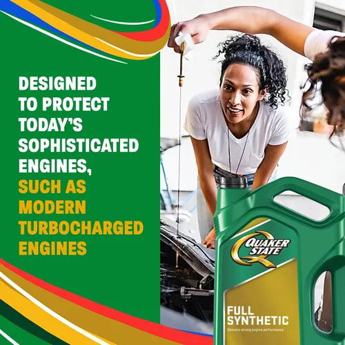 Vista 5 de Quaker State Aceite de motor completamente sintético 5W-30, 1 cuarto de galón (paquete de 6)