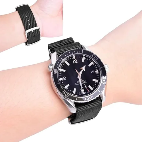 Vista 4 de Ritche - Correas de nailon balísticas militares de 16, 18, 20, 22 y 24 mm.Repuesto de nailon para hombres y mujeres (4 paquetes).