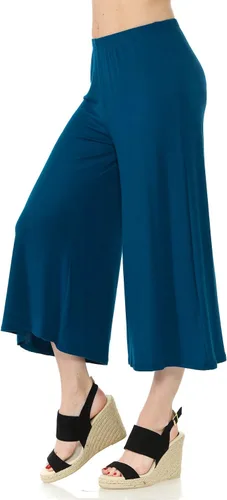 Vista 44 de Iconic Luxe – Falda-pantalón Jersey para cintura elástica para mujer