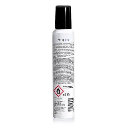 Vista 2 de COLOR WOW Espuma tonificante púrpura de control de color para cabello rubio