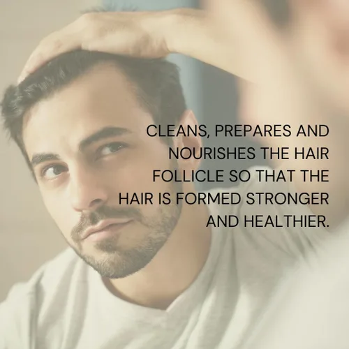 Vista 3 de Nirvel Champú de control de pérdida de cabello: Unisex adulto, sin perfume, cabello fino, 8.4 fl oz