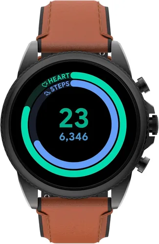 Vista 9 de Fossil Gen 6 - Reloj inteligente con pantalla táctil de 1732in con Alexa integrado frecuencia cardíaca oxígeno en sangre seguimiento de actividad