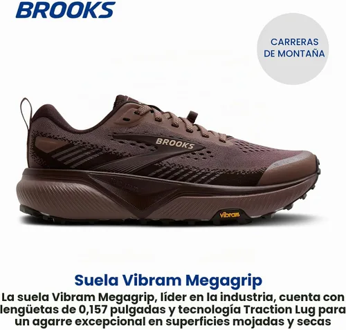 Vista 2 de Brooks Zapatillas de running Cascadia 20 Trail para mujer Pimienta/Café/Rosa