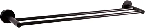 Vista 25 de Design House 582734-BGD Kelton - Gancho para bata, color negro mate, dorado satinado