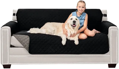 Vista 56 de Sofa Shield - Funda para sofá Loveseat con correa patentada, protector de cojín, funda reversible diseñada en EE. UU. resistente a manchas