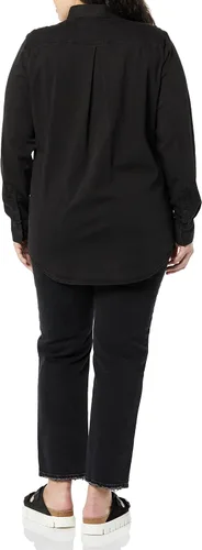 Vista 2 de Goodthreads Camisa vaquera de manga larga para mujer