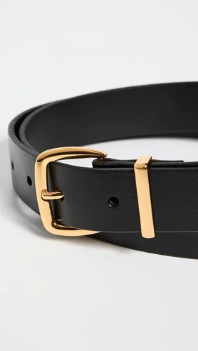 Vista 4 de Madewell Cinturón Essentials para mujer, Negro (True Black)
