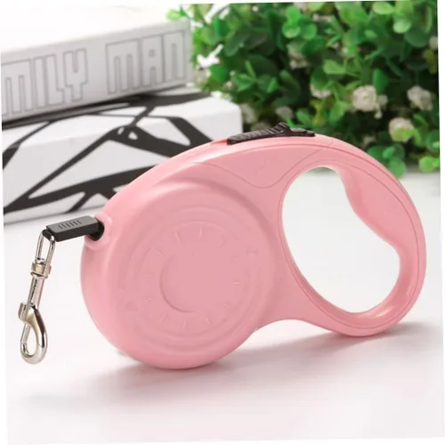Vista 3 de Retractable Pet Leash Automatic Nylon Dog Lead 5m Extendable Traction Rope for Cat