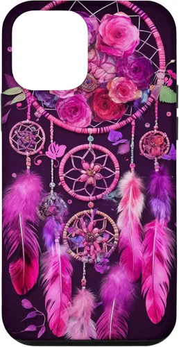 Vista 16 de Feather and Flower Dream Catcher Designed Case for iPhone 17