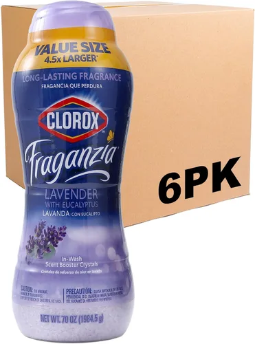 Vista 37 de Clorox Fraganzia Cristales Potenciadores de Aroma para Lavandería en Aroma de Madera de Cedro y Salvia - Perlas Perfumadas Frescas para el Lavado