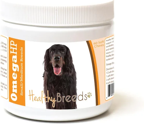 Vista 69 de Healthy Breeds Affenpinscher Omega HP - Masticables suaves para piel y pelaje, 60