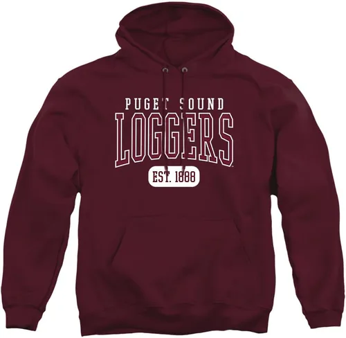 Vista 79 de LOGOVISION Colección de sudaderas con capucha unisex con diseño oficial de Collegiate Est. Date para hombres y mujeres