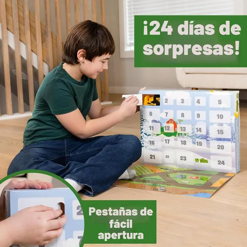 Vista 2 de John Deere Calendario de Adviento de Mini Movers