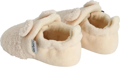 Vista 6 de Gerber Botines unisex con forro polar para bebé, antideslizantes, suaves, con orejas