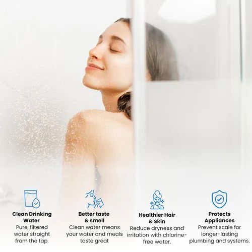 Vista 7 de Kind Water Systems E-3000UV Combo de suavizador de agua y filtro sin sal para toda la casa con UV