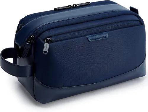 Vista 8 de BAGSMART Neceser para hombre, organizador grande de artículos de tocador de viaje, kit Dopp resistente al agua, bolsa de afeitar para accesorios