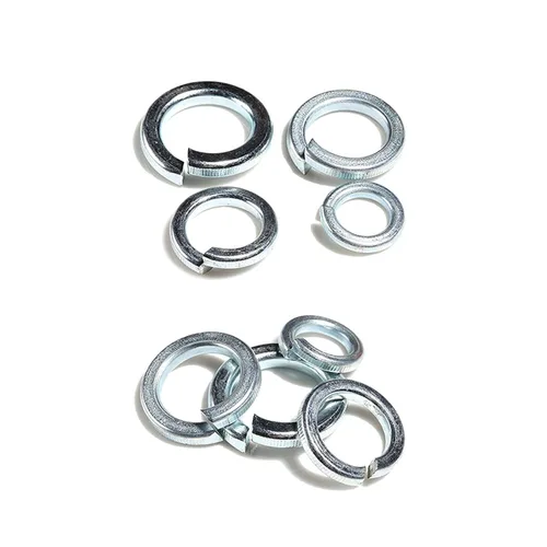 Vista 8 de 200 piezas M3 Split Lock Arandela de bloqueo de resorte, galvanizado, anillo de junta para tornillos M3