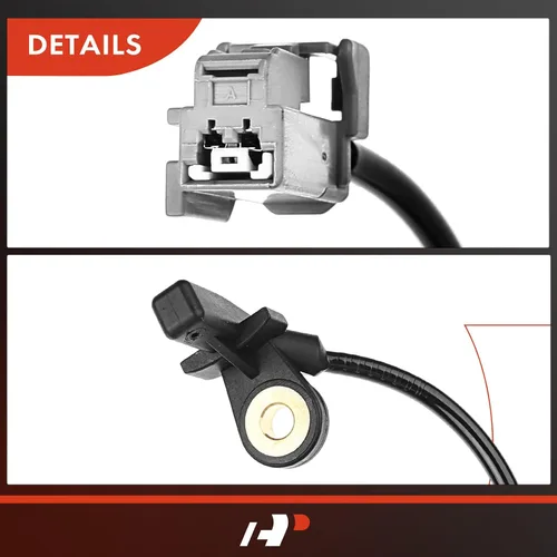 Vista 7 de A-Premium Sensor de velocidad de rueda ABS compatible con modelos Volvo - XC90 2003-2014 - Lado trasero izquierdo del conductor, reemplazo #