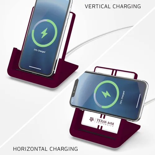 Vista 2 de SOAR NCAA Cell Phone Wireless Charging Stand V.4