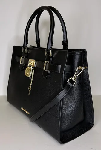 Vista 7 de MICHAEL Michael Kors Hamilton MD - Bolsa con cartera triple y gancho para bolso Negro