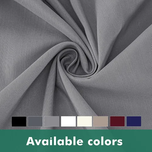 Vista 55 de Biscaynebay Faldas de cama envolventes con esquinas divididas para camas Twin/Twin XL de 15 pulgadas de caída, volantes de polvo elásticos Negro