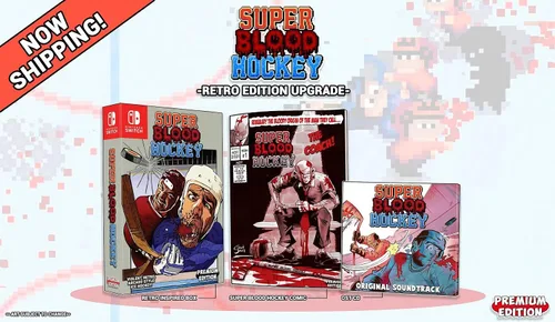 Vista 2 de Super Blood Hockey (Retro Edition) - For Nintendo Switch