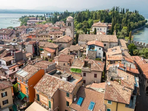 Vista 2 de CALVENDO Puzzle View from The Scaliger Castle in Sirmione 1000 Pieces 64 x 48 cm from Marlen Rasche
