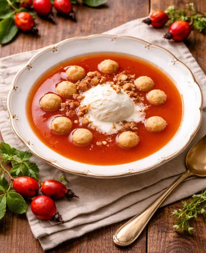 Vista 3 de Ekstroms Nyponsoppa (Sopa de cadera de rosa) 730 g / 25.7 oz