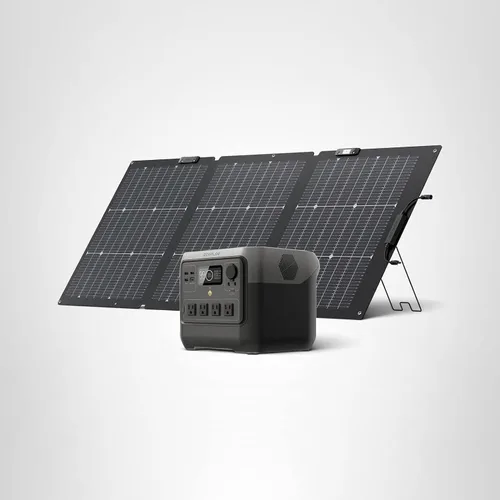 Vista 12 de EF ECOFLOW Estación de energía portátil RIVER 2 Pro, batería LiFePO4 de 768 Wh, carga rápida de 70 minutos, 4 salidas de CA de 800 W