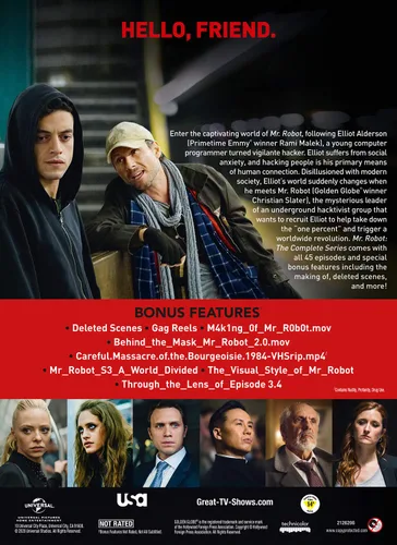 Vista 2 de Mr. Robot The Complete Series DVD