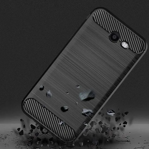 Vista 3 de Asuwish Compatible con Samsung Galaxy J3 Luna Pro J 3 Prime 2017 Emerge 3J Eclipse Mission Case y cubierta protectora de pantalla de vidrio