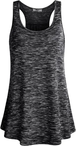 Vista 66 de Cestyle - Camiseta sin mangas para mujer, cuello redondo, corte holgado, para entrenamiento