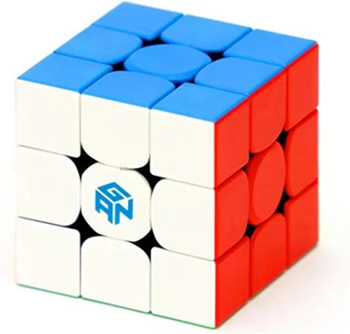 Vista 3 de CuberSpeed Gan 356 RS 3x3 stickerelss Magic Cube GAN 356 R S 3x3x3 Speed Cube Puzzle (versión 356RS)